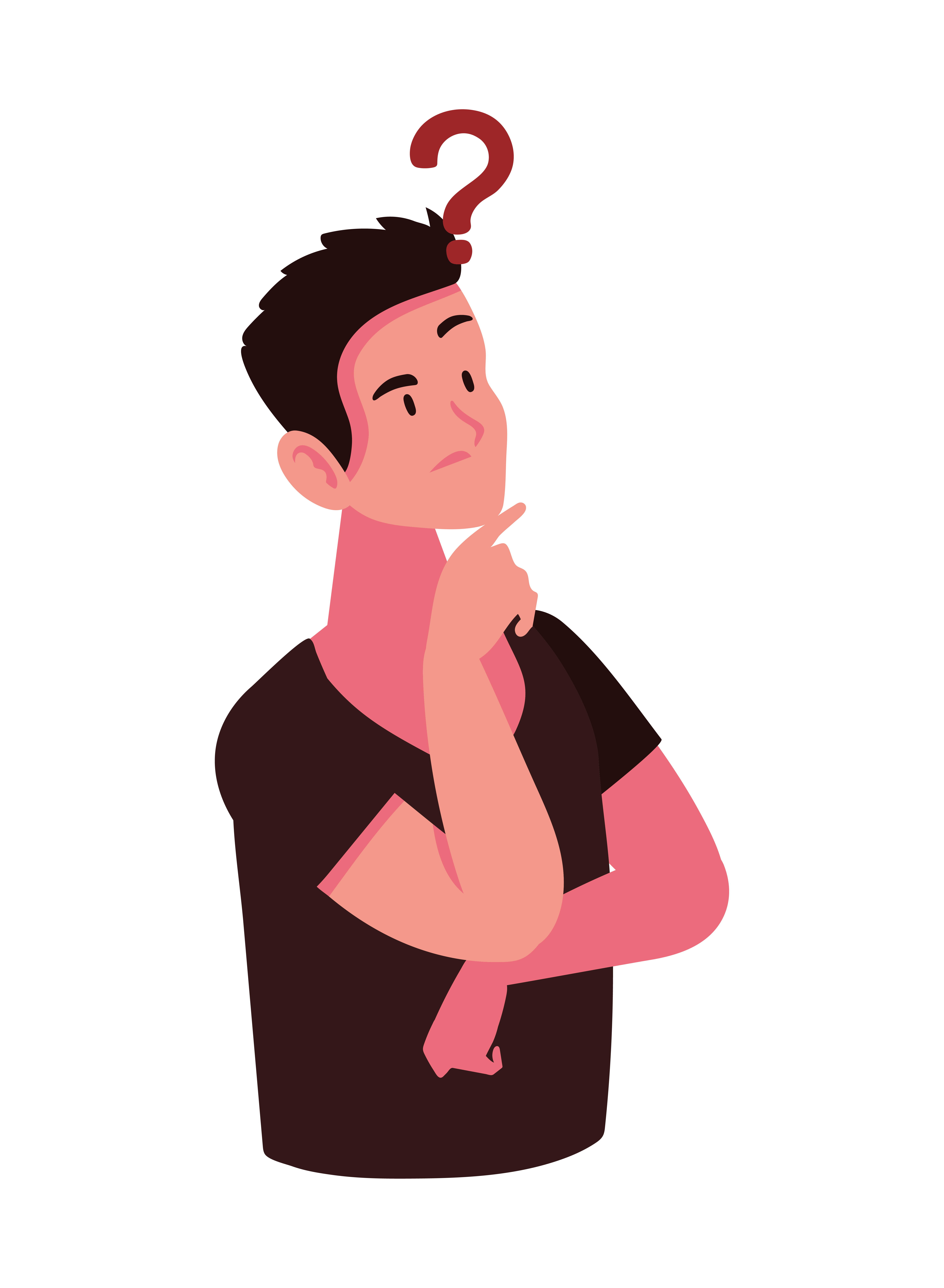 Düşünen adam fotoğrafı